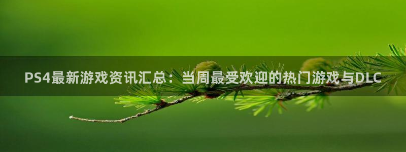 优贝娱乐：PS4最新游戏资讯汇总：当周最受欢迎的热门游戏与D